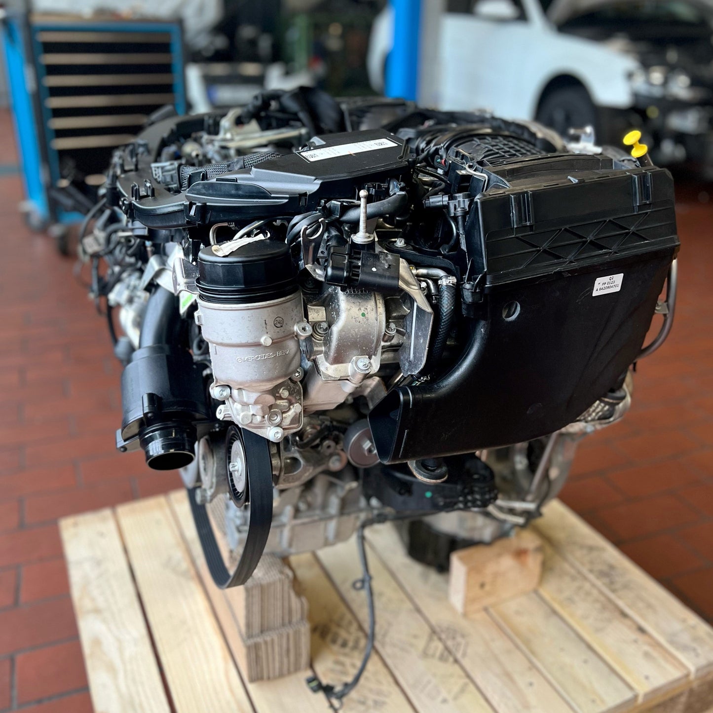 Neuwertiger originaler Mercedes Benz AT-Motor OM642.826 3,0 CDI 320 350