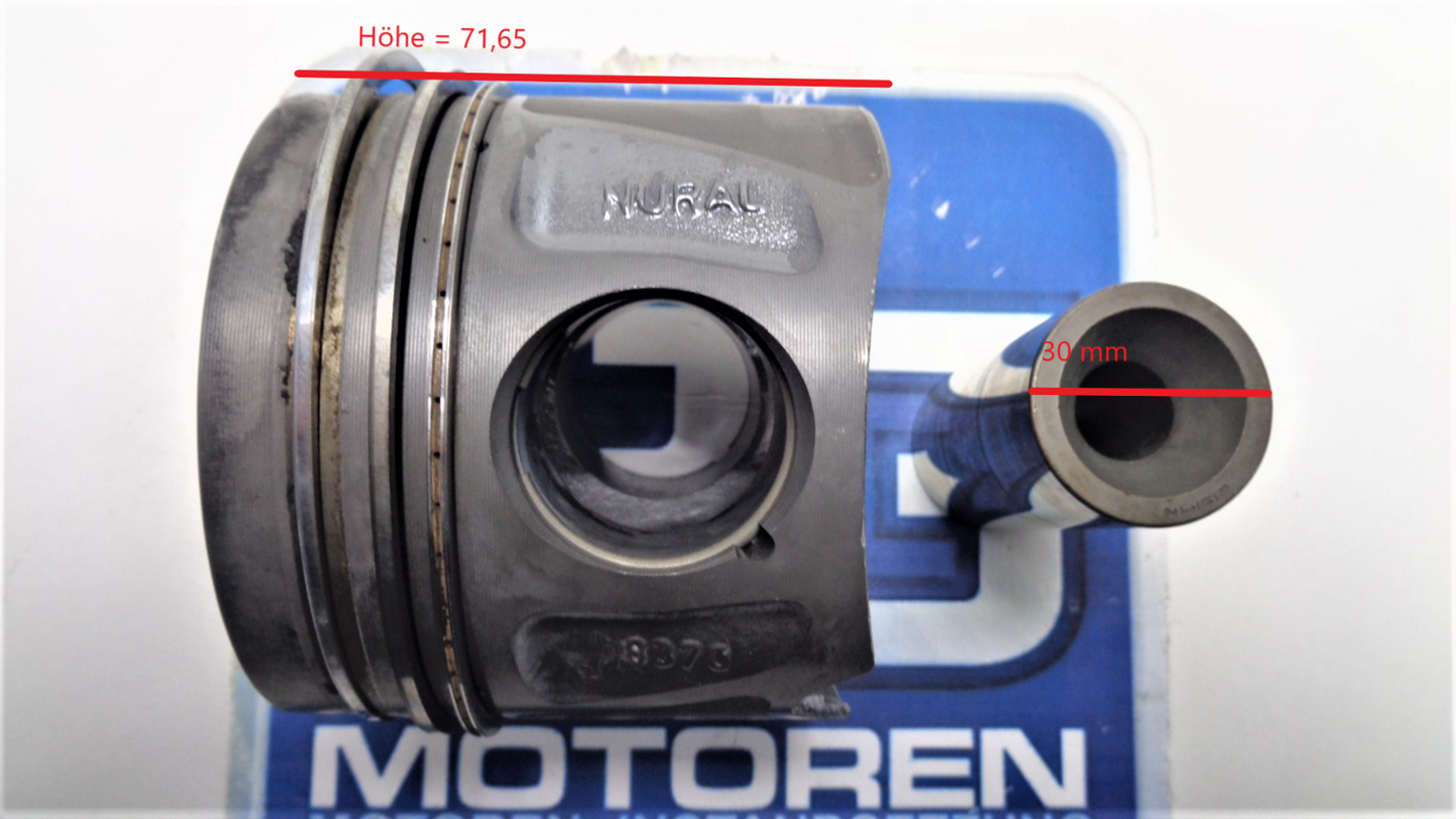 1x originaler Kolben Mercedes Benz 3,0 3,2 3,5 CDI OM642 Zylinder 4-6 A6420303817