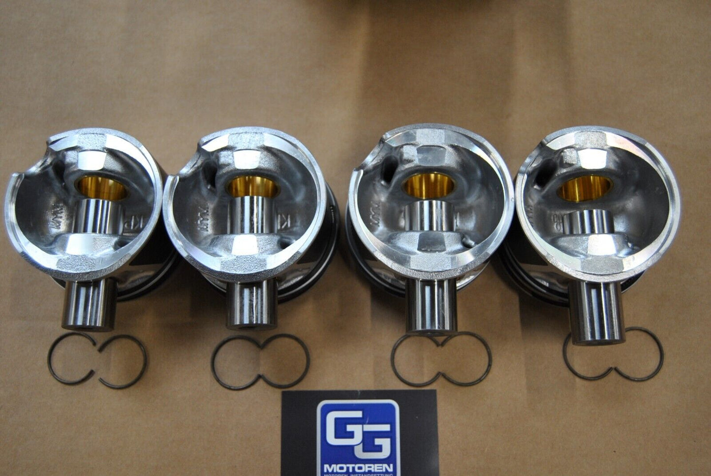 4x NEUE Kolben VW Crafter 2,0 TDI CKUB CKUC CKTB CKTC 03L107065AG +0,5