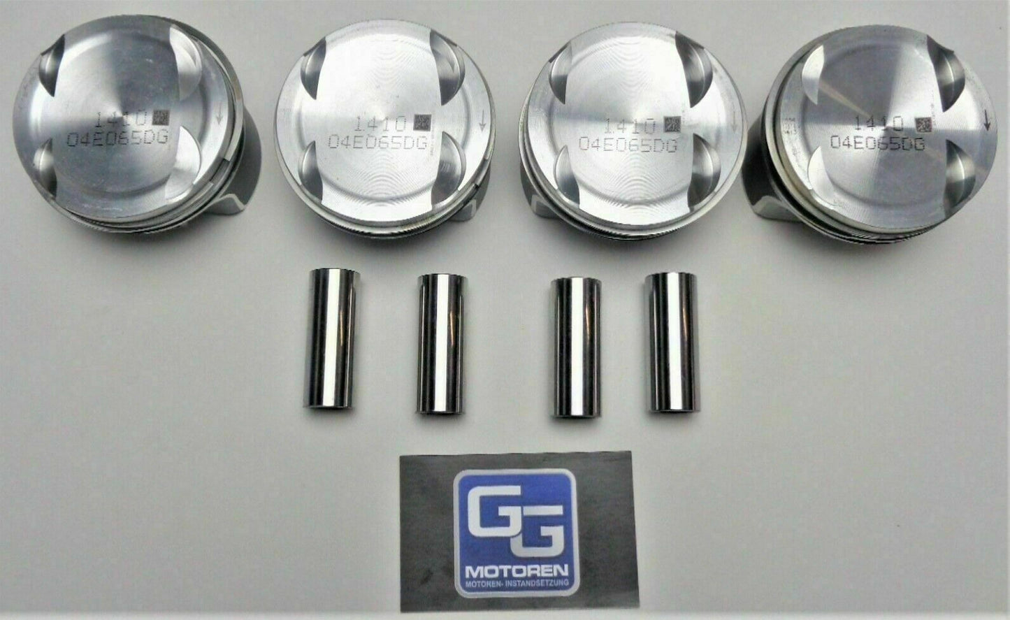 4x NEUE Kolben VW Audi Seat Skoda 1,4 TSI TFSI CZD CZC CXS CPV 04E107065 CC BM DG GG