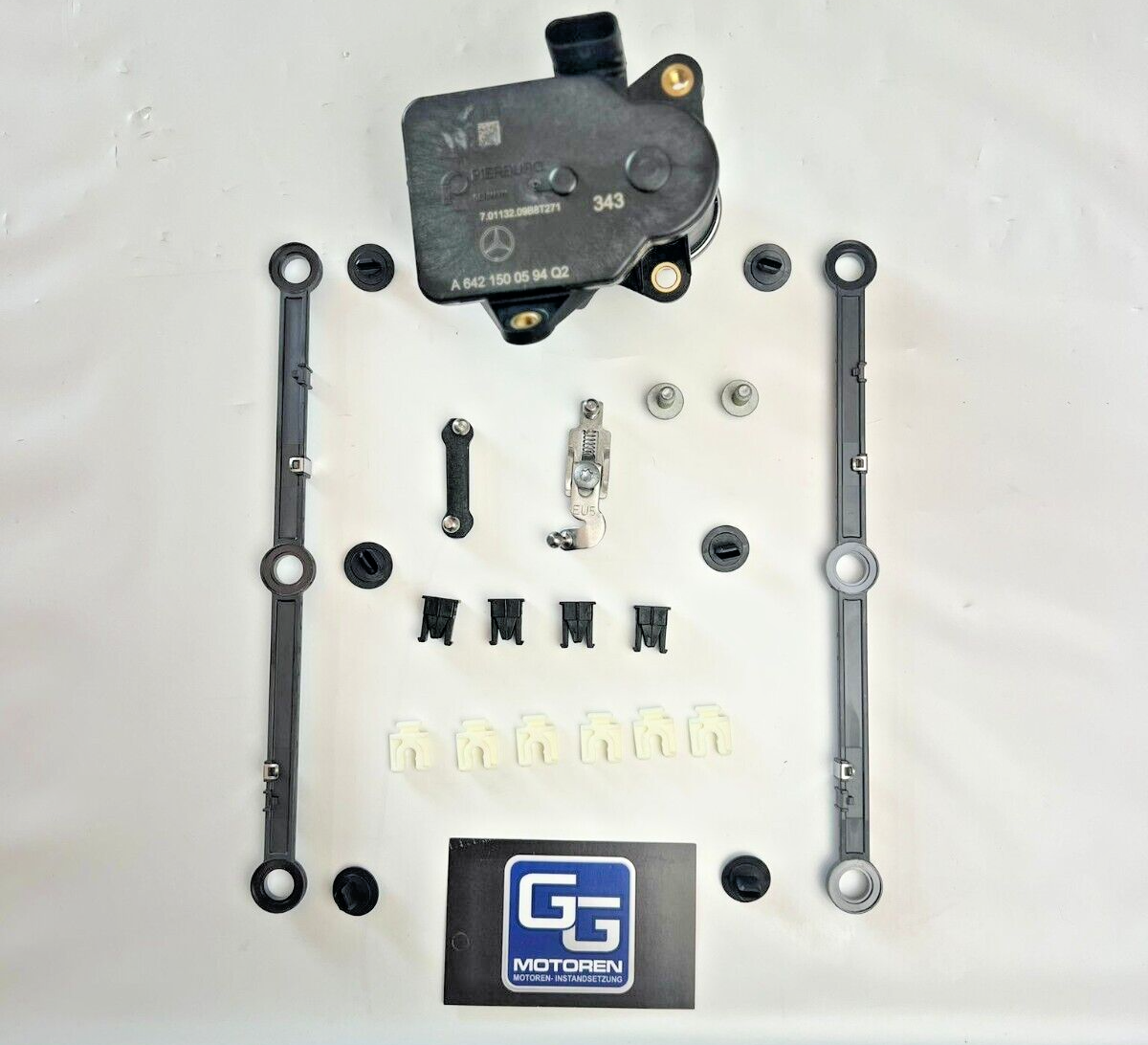 Originales Mercedes Benz Drallklappen Gestänge OM642 3,0 CDI Reparaturset mit Stellmotor