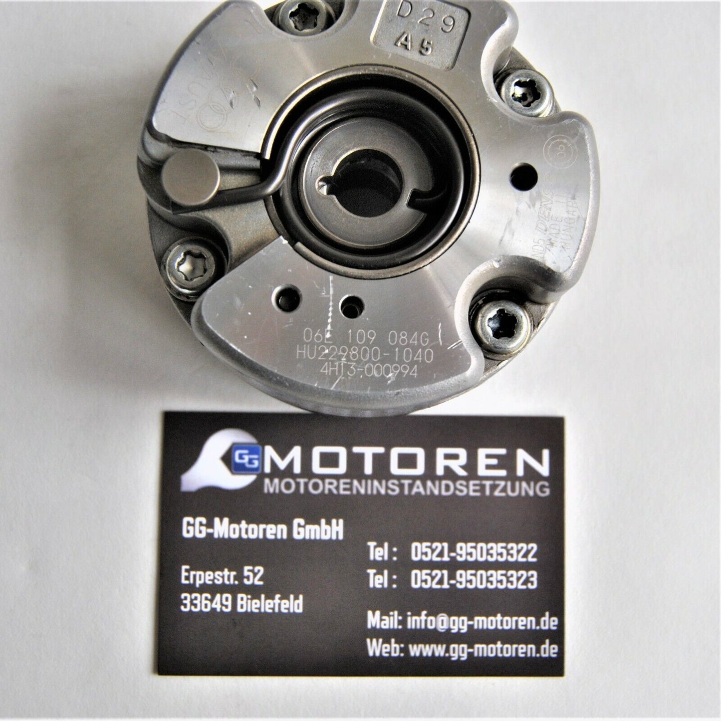 Originaler VW Audi Nockenwellenversteller 3,2 FSI Vanos Auslass 06E109084G