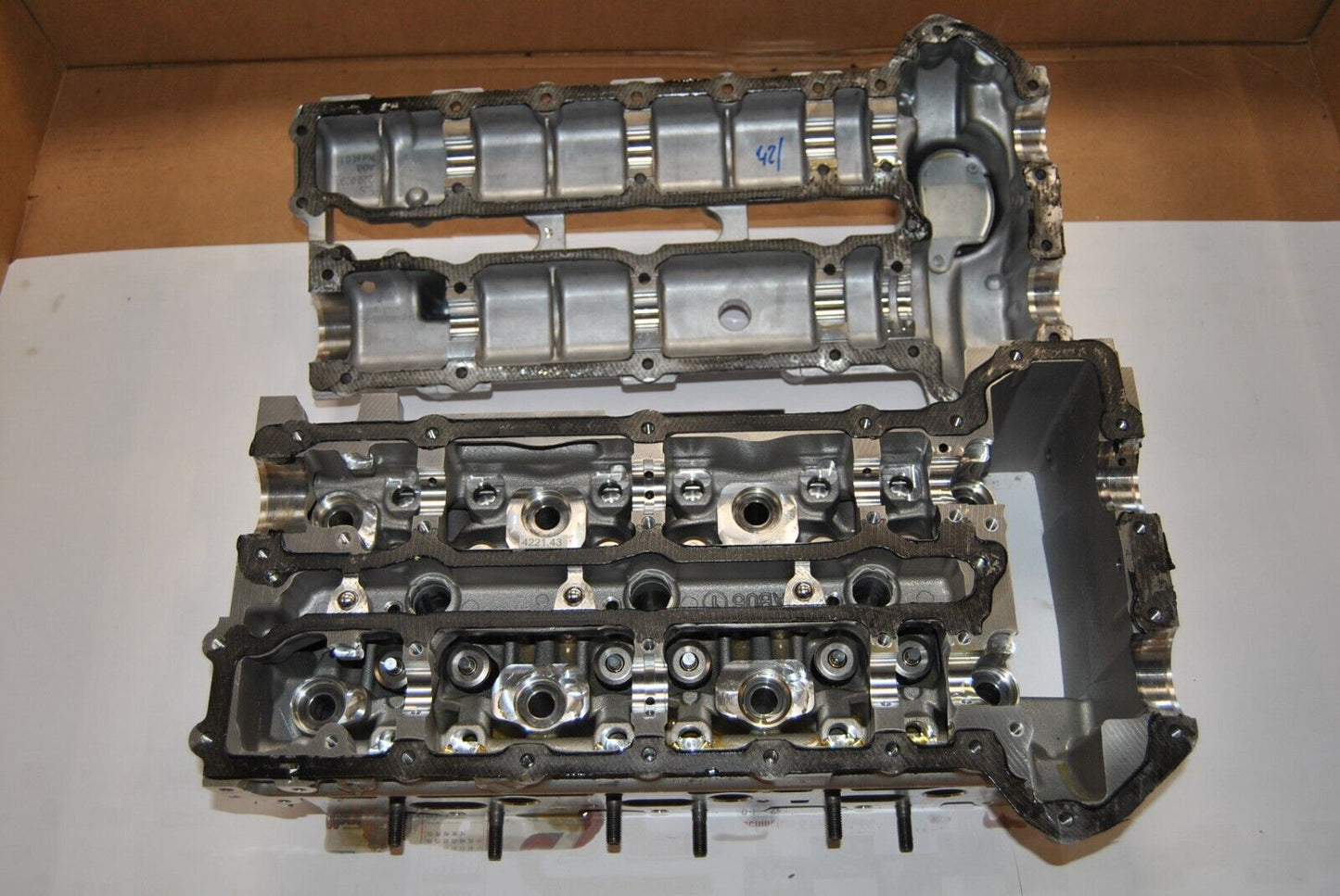 Originaler Mercedes Benz Zylinderkopf rechts OM642 3,0 CDI 350 BlueTEC A6420106208