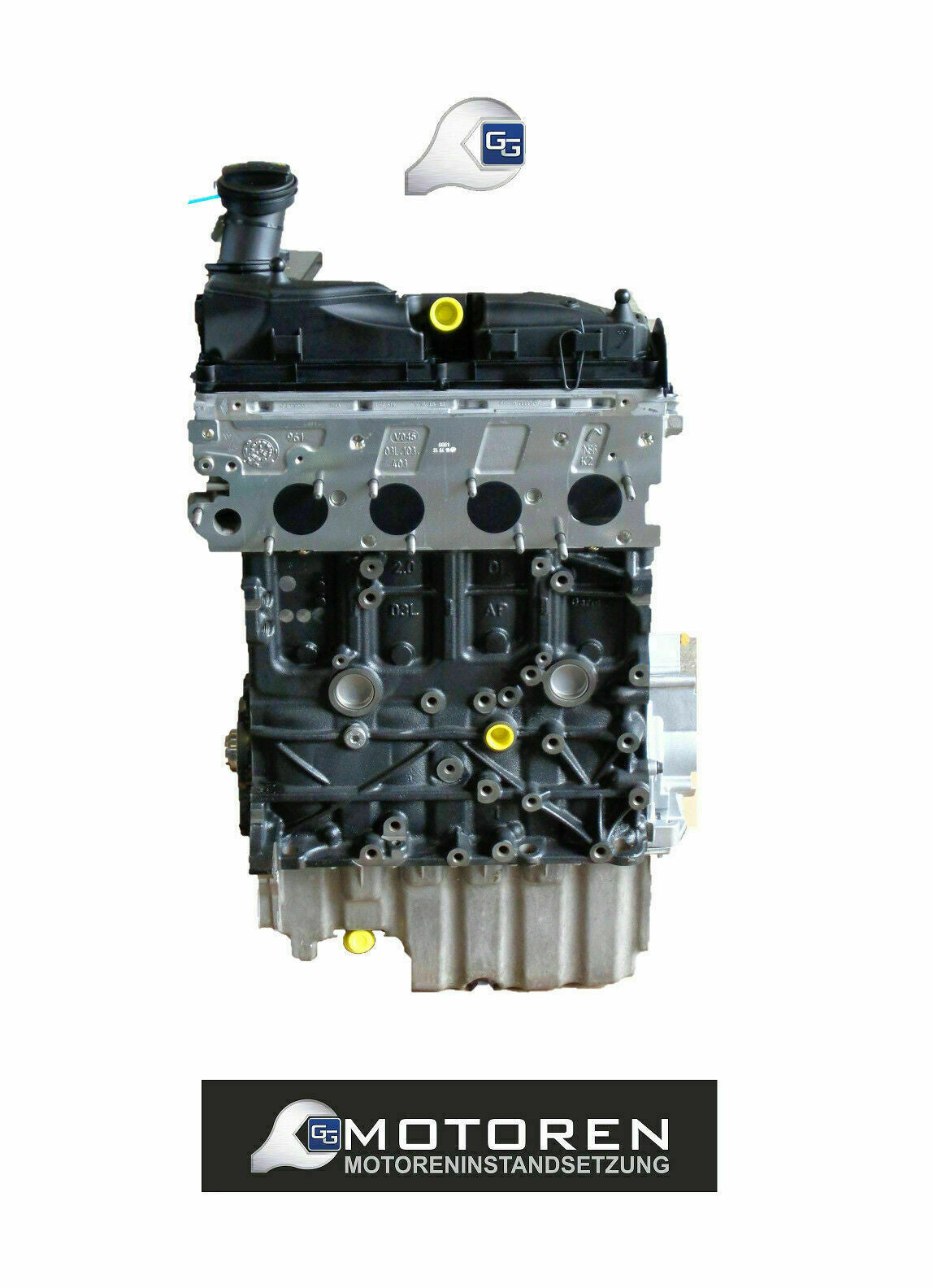 NEUER AT-Motor original VW 2,0TDI CFC CFCA T5 Multivan 132kW Austauschmotor