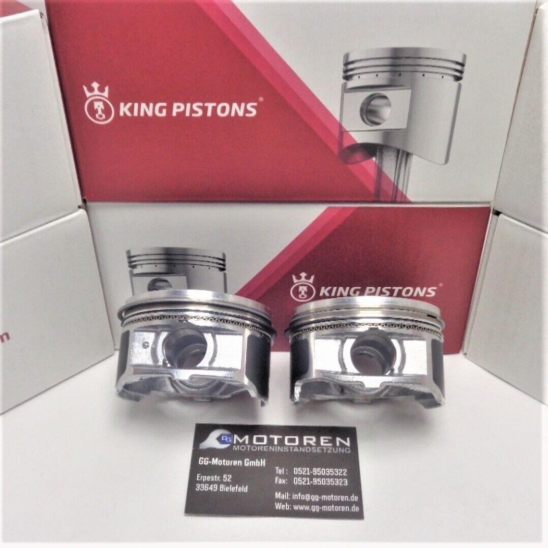 4x NEUE Kolben BMW MINI 1,6 Benziner W10B16A R52 R53 +0,5