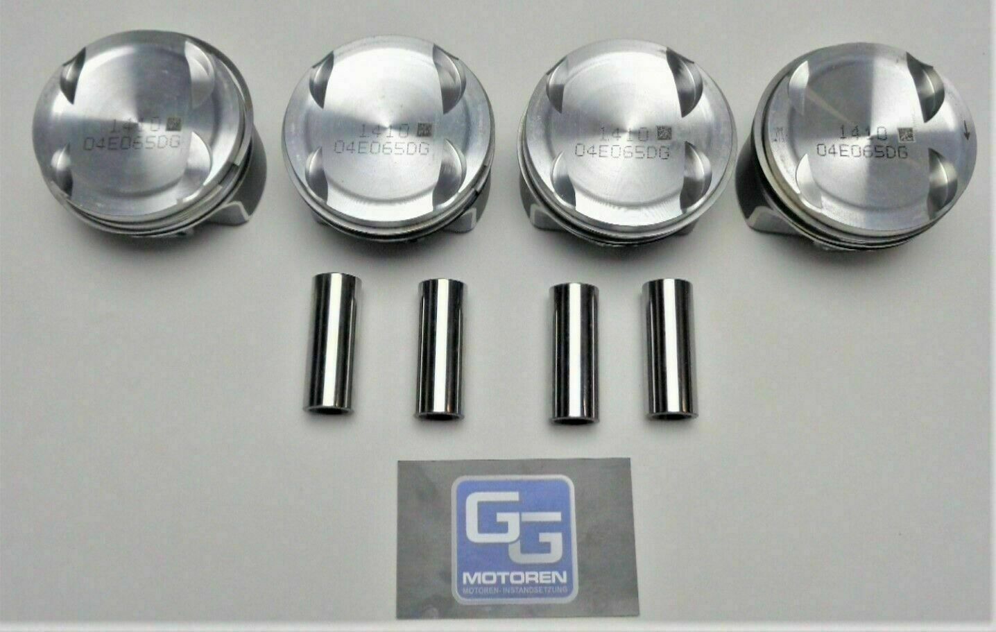 4x NEUE Kolben VW Audi Seat Skoda 1,4 TSI TFSI CZD CZC CXS CPV 04E107065 CC BM DG GG