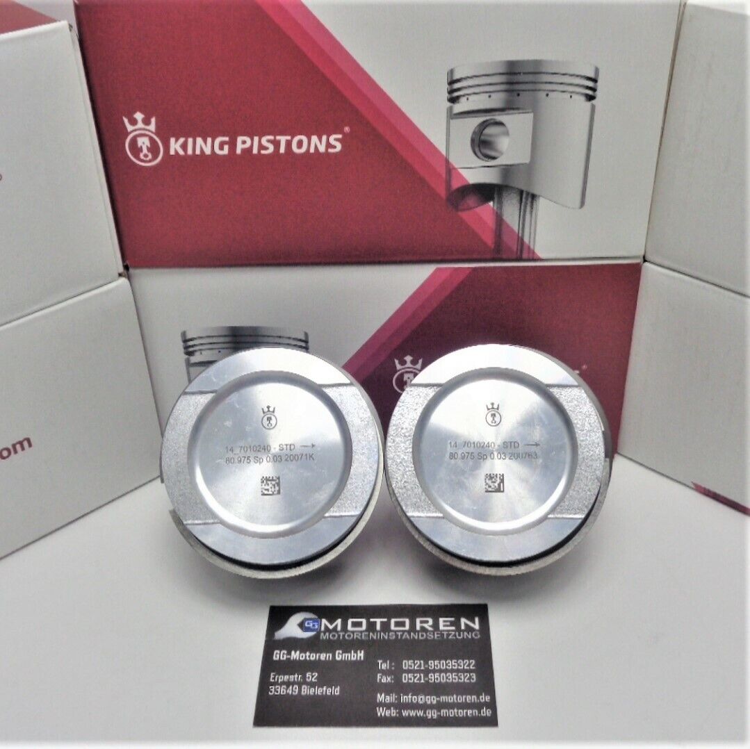 4x NEUE Kolben VW Seat 1,6 BFQ ALZ AVU BSE BSF BGU