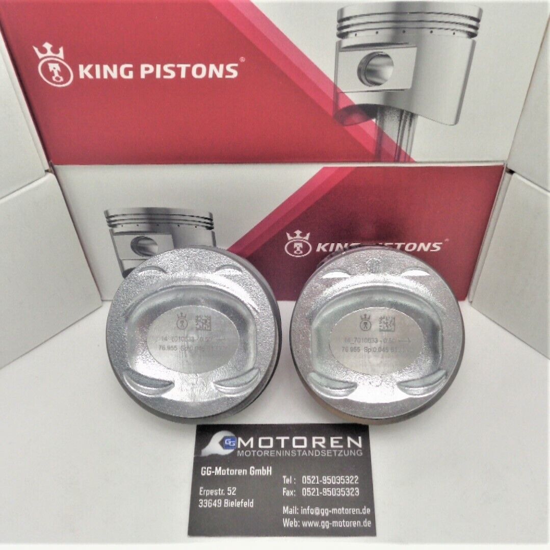 4x NEUE Kolben VW Audi Seat Skoda 1,4 TSI TFSI CAX +0,5