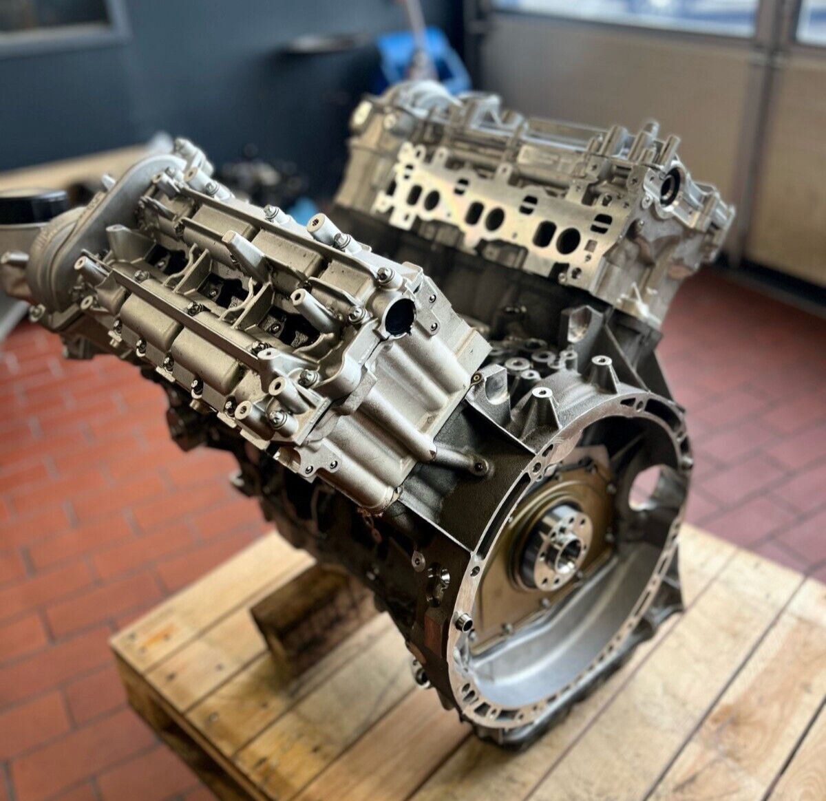 Überholter originaler Mercedes Benz AT-Motor OM642.826 3,0 CDI 320 350