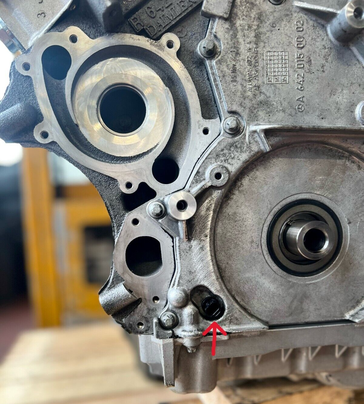 Überholter originaler Mercedes Benz AT-Motor OM642.826 3,0 CDI 320 350