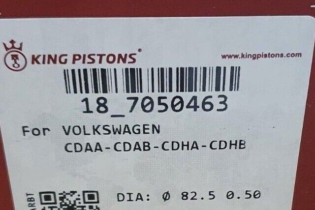 1x NEUER Kolben VW Audi Seat 1,8 TFSI CDA CDH 06H107065DL 23mm +0,5