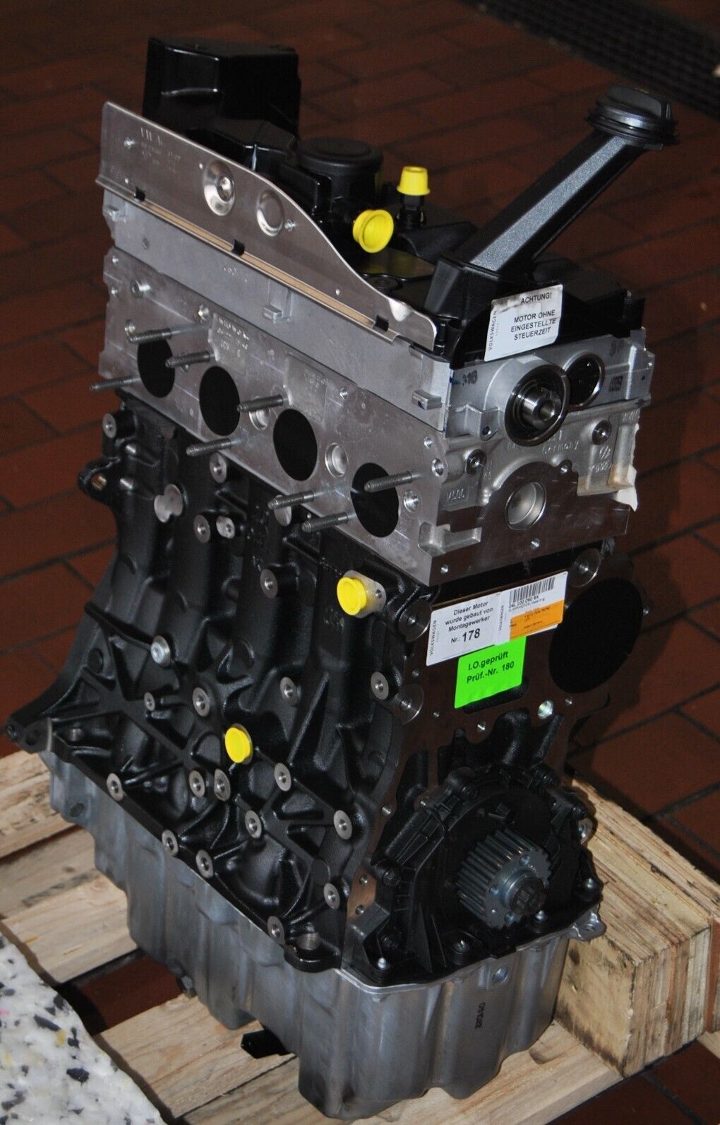NEUER AT-Motor original VW 2,0TDI CXFA T6 04L100090TX 04L100039DX Austauschmotor