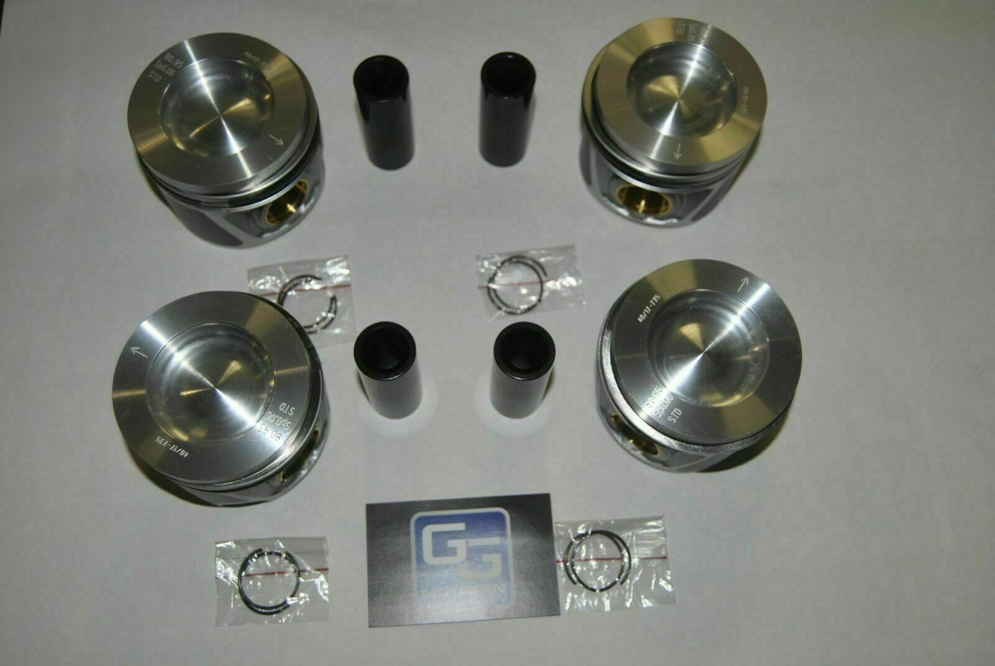 4x NEUE Kolben VW 2.0 TDI CBAA CBAB CBBB 03L107065AD 03L107065N