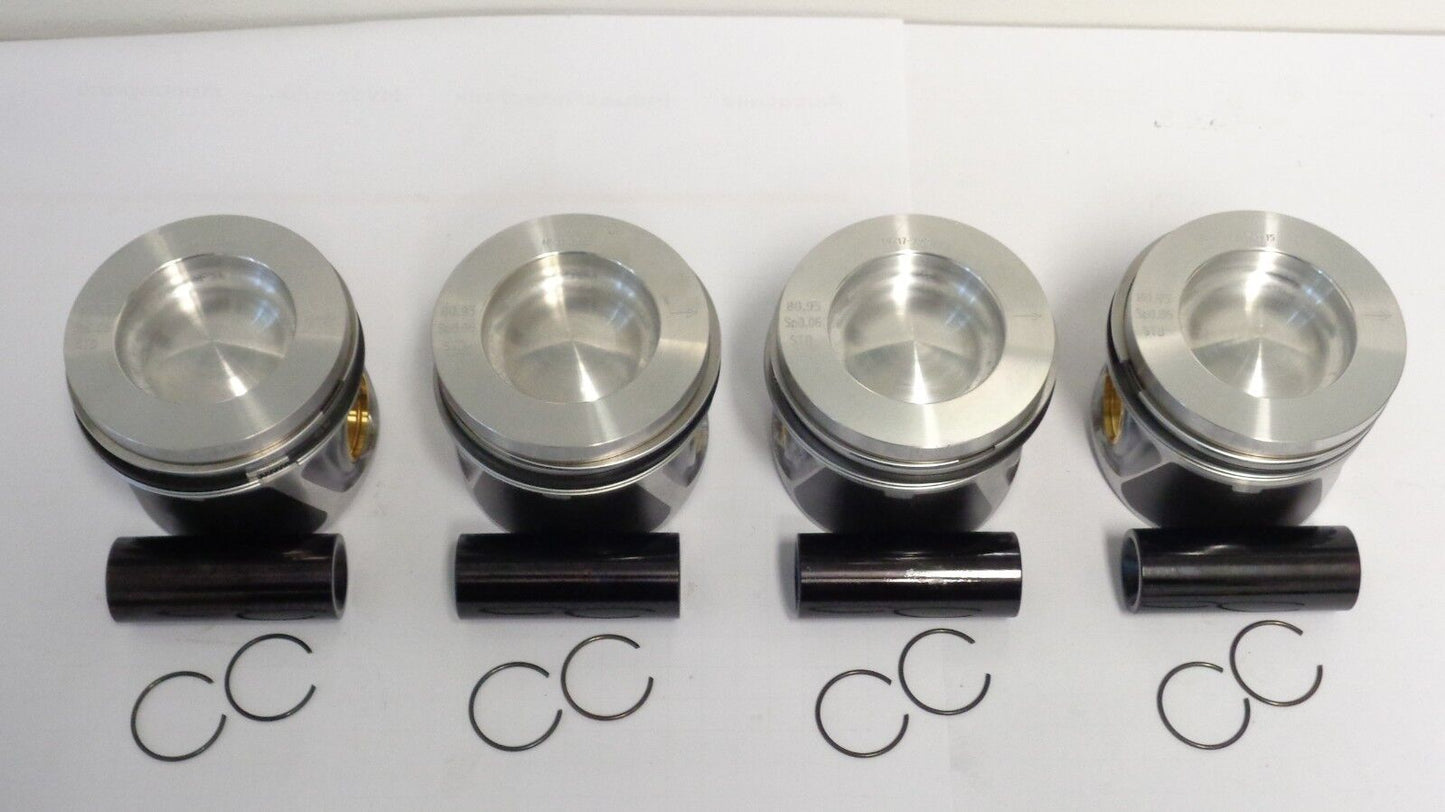 4x NEUE Kolben VW 2.0 TDI CFC CFCA CAA CAAA 03L107065AD