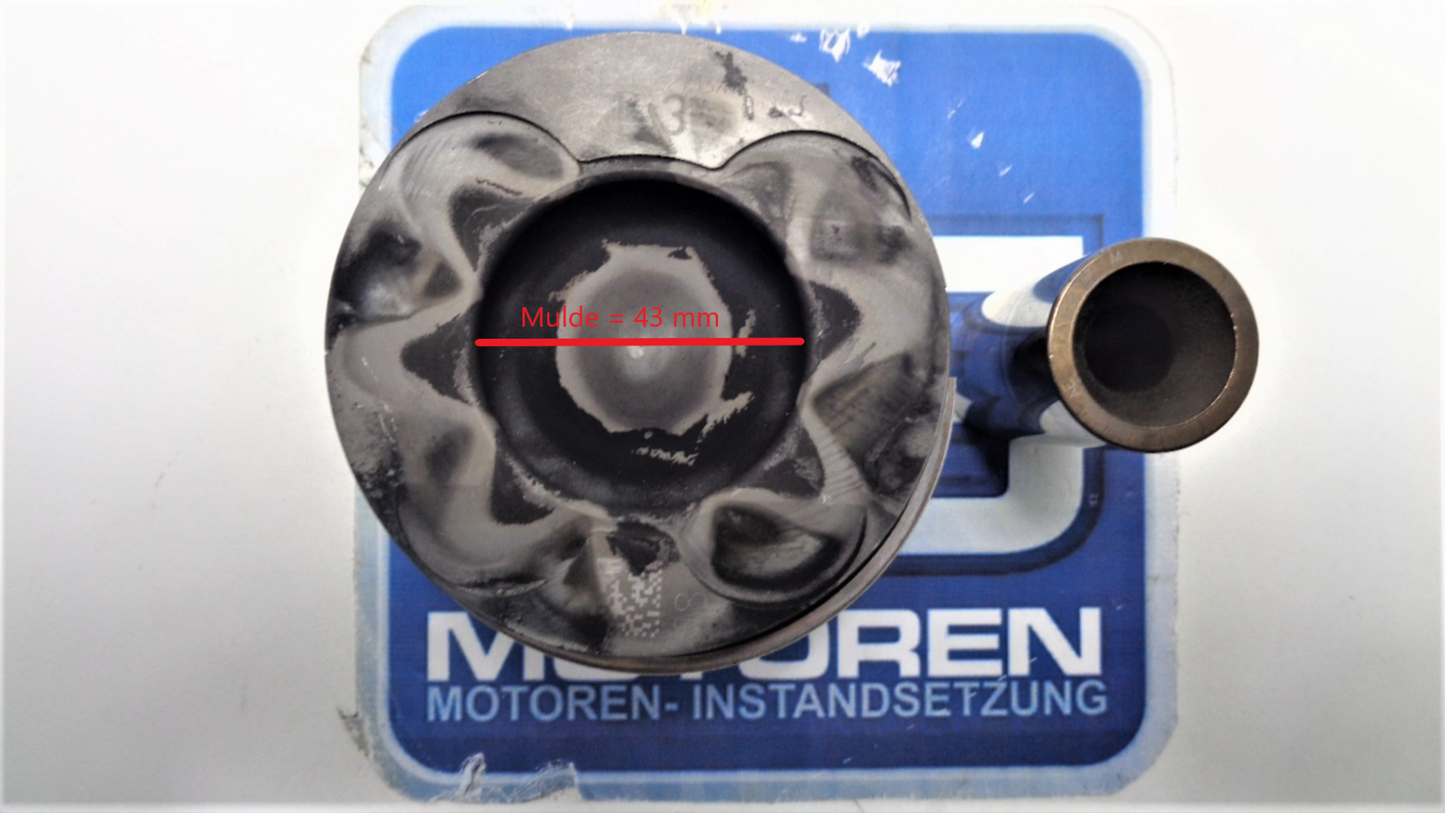 1x originaler Mercedes Benz Kolben 3,0 3,2 3,5 CDI OM642 Zylinder 1-3 A6420304017