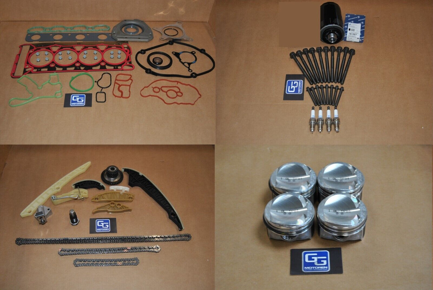 NEUER VW Audi Seat Skoda Motorsatz 2,0 TFSI CDN CCZ