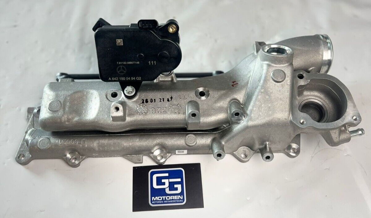 Originaler Mercedes OM642 Ansaugkrümmer/Ansaugbrücke mit Stellmotor A6420902637