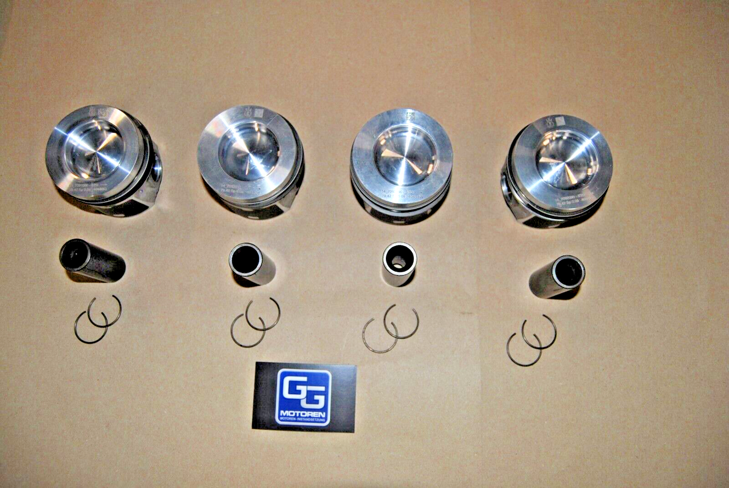 4x NEUE Kolben VW Audi Seat Skoda 1,6 TDI CLH CXX CRK CLHA 04L107065D