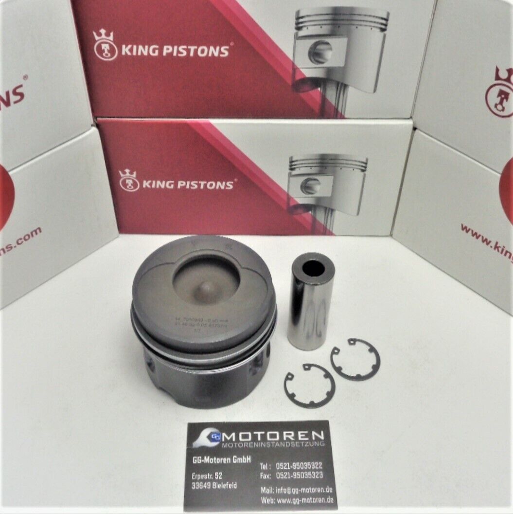 1x NEUER Kolben VW 2,5 TDI AXG Transporter T4 Zyl. 1-2 +0,5