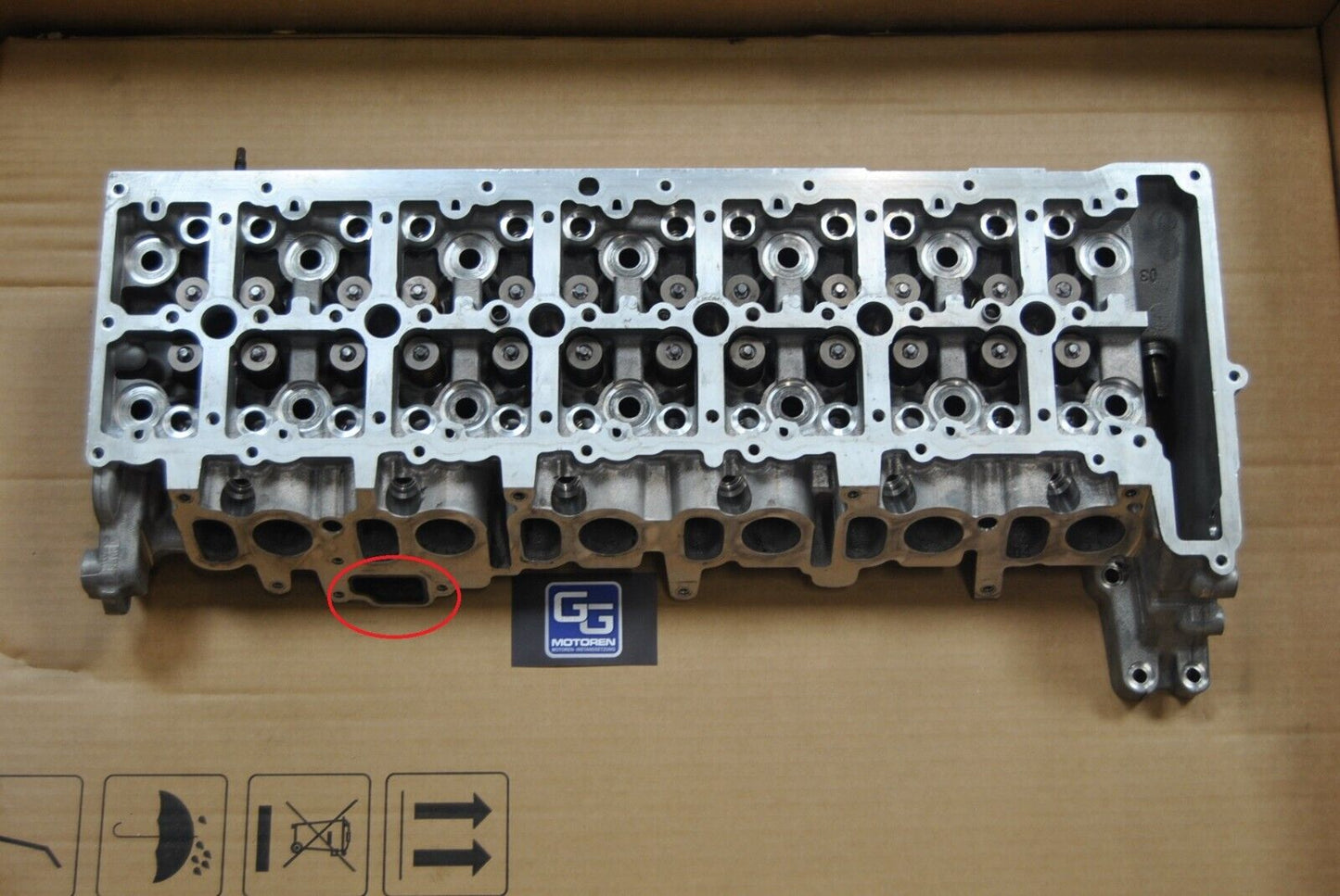 Originaler BMW Zylinderkopf 3,0D N57D30B 8507561