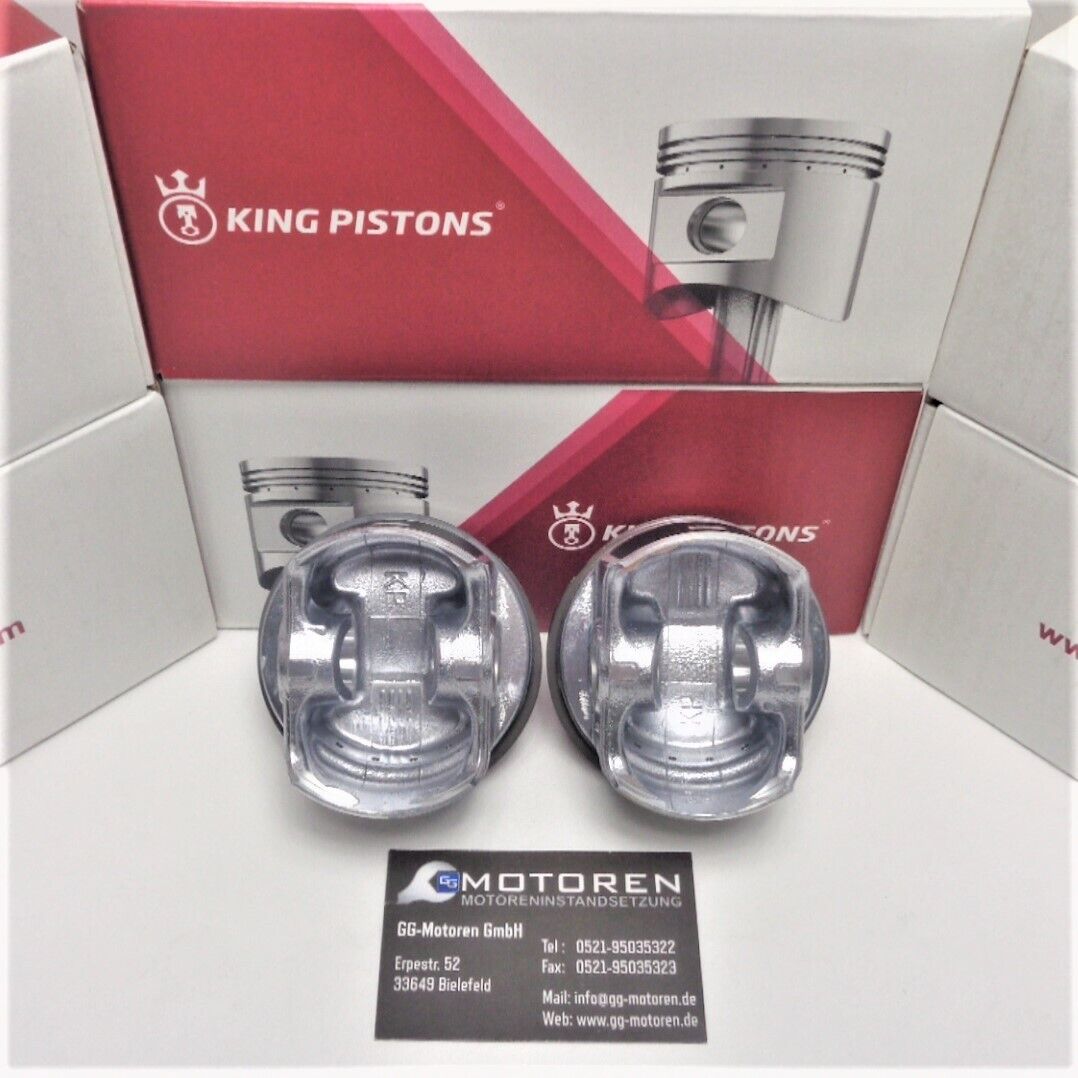4x NEUE Kolben VW 1,6 FSI BAG BLF BLP Golf Passat Touran