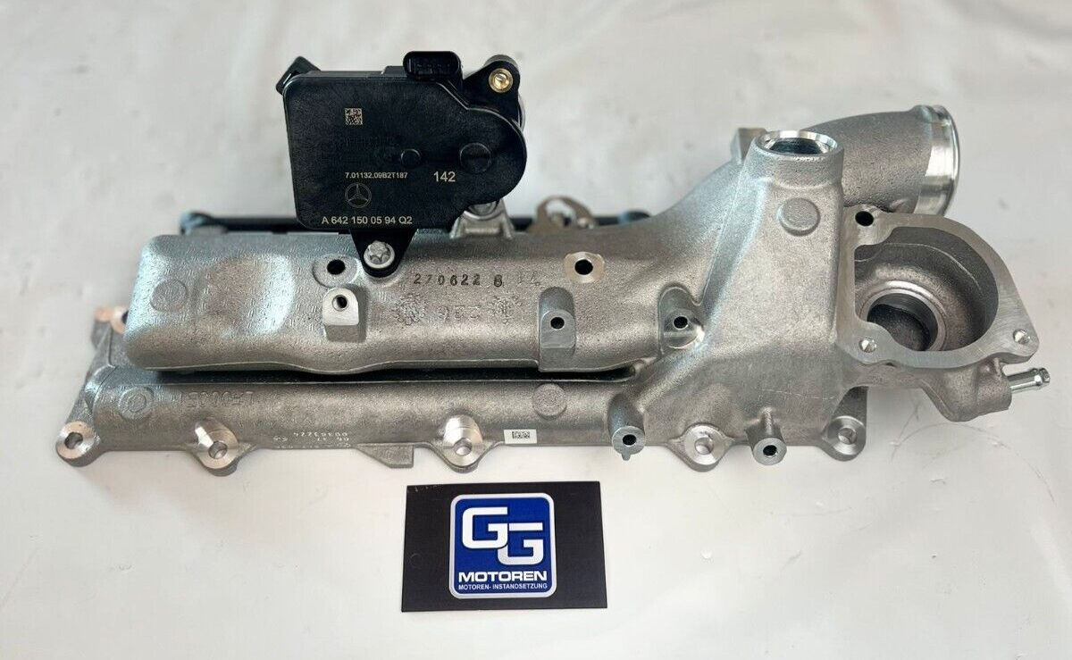 Originaler Mercedes OM642 Ansaugkrümmer Ansaugbrücke mit Stellmotor A6420900637